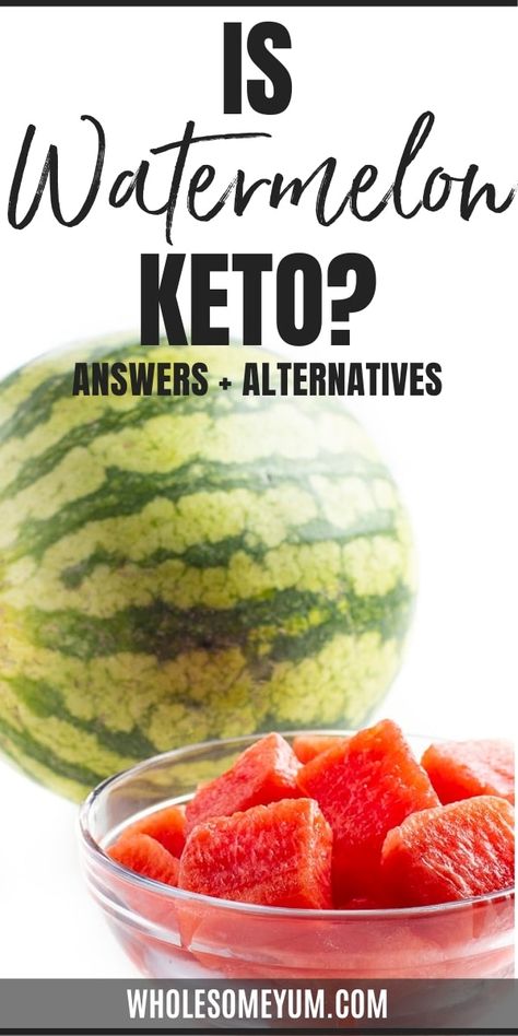 Is watermelon keto? Are there carbs in watermelon, even? Get the answers here, along with ways to get the flavor of sweet watermelon on keto. Keto Watermelon Recipes, Watermelon Diet Before And After, What To Do With Watermelon Rind, Watermelon Diet 3 Day, Keto Watermelon, Watermelon Rind Uses, Keto Watermelon Margarita, Uses For Watermelon Rinds, Carbs In Watermelon