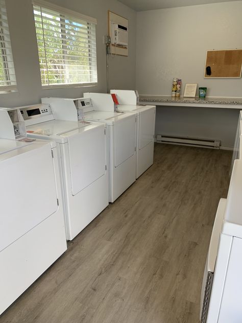 The complex also features carport parking and two coin-operated laundry facilities. Atlas Property Management DRE #01924346 Apartment Laundry, Coin Operated Laundry, Coin Operated, Furnished Apartment, Property Management, Laundry Room, Apartment, Bedroom