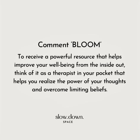 This needs to be said!🌿 Drop 🤍 if you agree! 📌 Follow @slow.down.space to learn how to slow down & shift from the inside out. #quotes #healing #innerwork #simplicity #slowliving #innerpeace #raiseyourvibration #stressfree #quotepage #emotionalhealing #mindsetmatters Inside Out Quotes, Quotes Healing, Limiting Beliefs, Slow Living, Emotional Healing, Slow Down, Inner Peace, To Learn, Improve Yourself