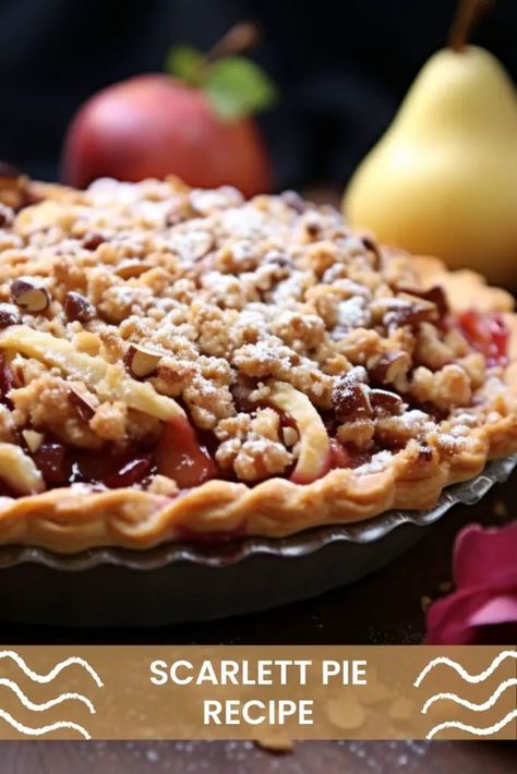 Last Updated on July 22, 2023 Scarlett Pie is a classic Italian dessert that has been made for generations. It’s an easy-to-make dish with just the right amount of sweetness and a perfectly flaky crust. This Scarlett Pie from scratch is sure to impress your friends and family! We have all of the tips and ... Read more Monterey Pie Recipe, Scarlett Pie, Pastry Crust Desserts, Easy Fruit Pie, Unique Pie Recipes, Fancy Pie Crust, Beautiful Pie Crusts, Christmas Fiesta, Pie Recipe Easy