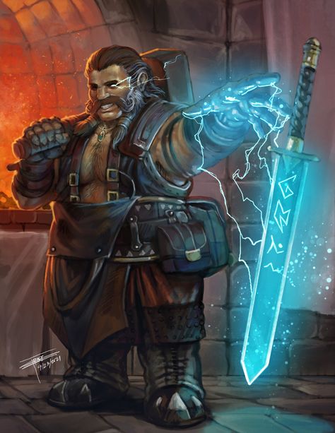 Frost Llamzon on Twitter: "Eitros, Dwarf Magus… " Ranger Dnd, Pathfinder Character, Fantasy Wizard, Dungeons And Dragons Characters, Dnd Art, Dungeons And Dragons Homebrew, Fantasy Warrior, Fantasy Rpg, Tabletop Rpg