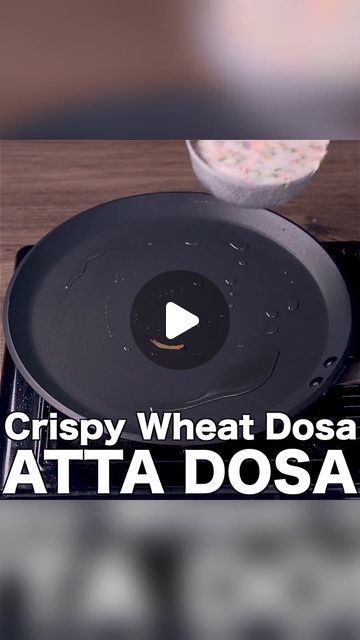 Wheat Dosa Recipe, Hebbar's Kitchen Recipes, Wheat Dosa, Instant Dosa Batter Recipe, Dosa Batter, Hebbars Kitchen Recipes, Instant Dosa Recipe Hebbars Kitchen, Plain Dosa, Hebbar's Kitchen