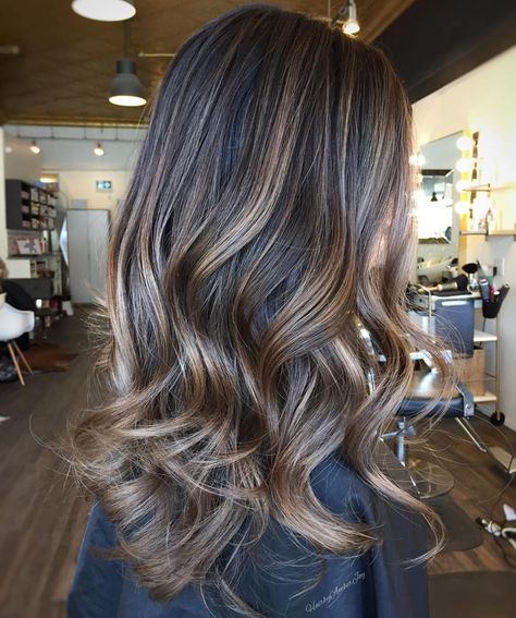 Brown Hair With Ash Blonde Highlights, Dark Ash Blonde Hair, Blonde Highlights Hair, Ash Blonde Hair Color, Balayage Hair Ash, Tan Skin Blonde Hair, Dark Ash Blonde, Ash Blonde Hair Colour, Ash Blonde Highlights