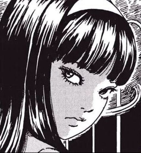 tomie manga icon Junji Ito, A Girl, Hair