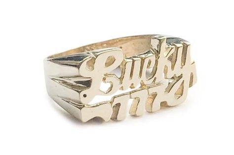 A perfect addition to your favorite stack - our signature nameplate rings are a quirky spin on an old school favorite. Guacamole? Winetime? Sweatpants? Whatever your passion... we GET you.Hand-carved unisex rings are available in sizes 5-13 - please contact us directly for any additional sizing needs.These items are handmade! Please allow 5-10 business days for rings to be sized and shipped. Rush shipping is available upon checkout. Nameplate Rings, Aries Ring, Nameplate Ring, Unisex Rings, Ring Upgrade, Holographic Bag, Witch Rings, Wishlist 2024, Jewelry Girl