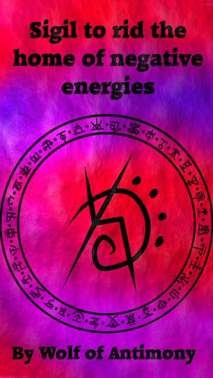 Sigil created by wolf of antimony Healing Sigils Symbols, Wolf Of Antimony, Protection Sigils, Magick Symbols, Sigil Tattoo, Rune Symbols, Wiccan Symbols, Magick Spells, Wiccan Spell Book