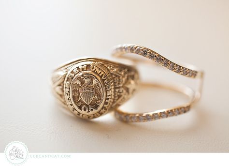 A ring wrap, so pretty! College Ring Wrap, Class Ring Ideas, Aggie Ring Wrap, Christmas Table Games, Tech Ring, Aggie Ring Day, College Ring, Aggie Ring, Ring Wraps