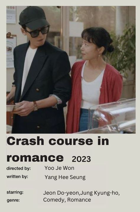 crash course in romance infocard Crash Course In Romance Kdrama Poster, A Crash Course In Romance, Crash Course In Romance Poster, Crash Course In Romance Wallpaper, Crash Course In Romance Kdrama, Drama Notes, Crash Course In Romance, Kdrama Posters, Netflix Movie List