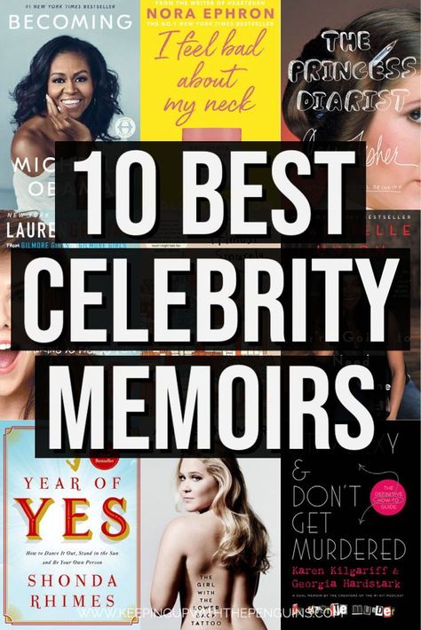 Celebrity memoirs are a bit of a mixed bag. Some of them are just okay, some of them are obvious publicity grabs, some are so clearly ghost-written and sanitised they leave you feeling a bit dirty. That makes it all the more special when you find a really, really good one! Here are ten of the best celebrity memoirs. Celebrity Memoirs, Karen Kilgariff, Georgia Hardstark, Radical Honesty, Memoir Books, Celebrity Books, Nora Ephron, Dance It Out, Book Recs