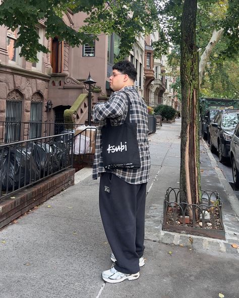 #stussy #asics #ksubi #fall Fat Man Fashion, Chubby Guy Outfits, Big Guy Outfits, Streetwear Fashion Plus Size, Men Outfits Plus Size, Fat Guy Fashion, Guy Outfits, Plus Size Posing, Guy Fashion