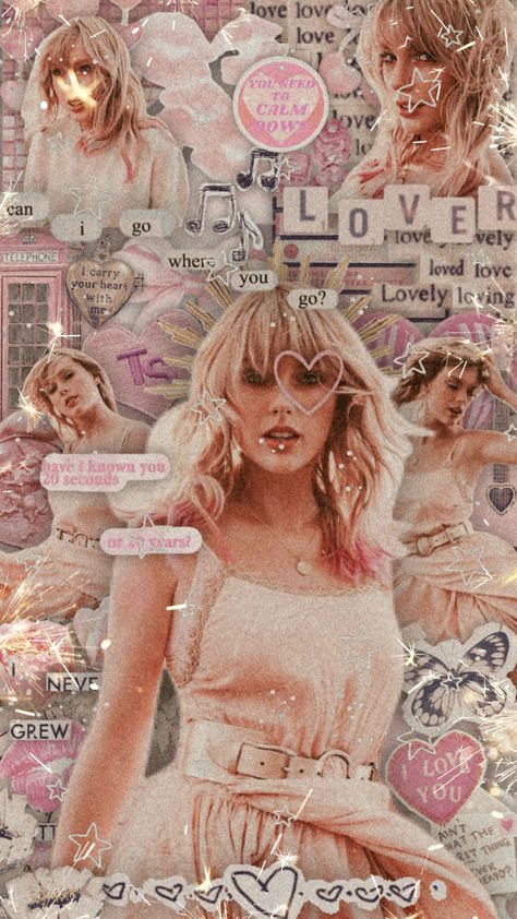 HAPPY LOVER DAY POOKIES🩷 | #taylorswift #taylorswiftaesthetic #lover #loveraesthetic #aesthetic #pink #wallpaper #swiftie #viral #fyp #loverera #collages #ts #ts7 Lover Wallpaper Aesthetic, Lover Wallpaper Taylor Swift, Aesthetic Pink Wallpaper, Wallpaper Taylor Swift, Taylor Swift Lover, Estilo Taylor Swift, Lovers Day, Taylor Swift Posters, Pink Posters