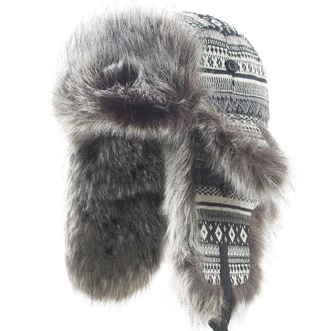 Russian Ushanka, Aviator Cap, Trooper Hat, Russian Hat, Trapper Hats, Winter Gear, Lovely Clothes, Winter Knits, Ear Warmers