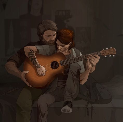 Tlou Joel And Ellie Fanart, The Last Of Us Drawing Ideas, The Last Of Us Fanart Ellie And Joel, The Last Of Us Fan Art, Ellie X Joel, Joel X Ellie, Ellie And Joel Fanart, Joel And Ellie Fanart, Joel Miller Fanart