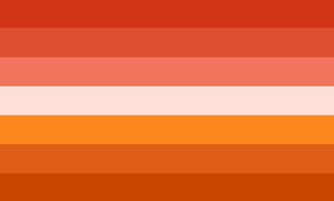 Lesbian Flag Variations, Lesbian Flags For Fun, Sun Lesbian Flag, Sexuality Flags, Lesbian Flags, Sunset Flag, Jackie Taylor, Heaven's Gate, Pirate Flag