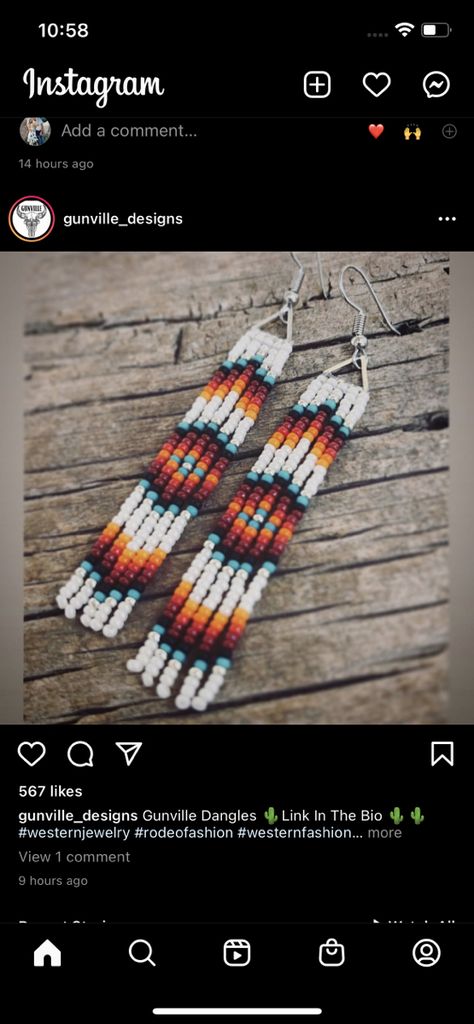 Diy Navajo Jewelry, Diy Cowgirl Jewelry, Punchy Western Jewelry, Western Beaded Accessories, Western Beaded Jewelry Diy, Punchy Earrings, Western Bracelets Diy, Western Beaded Earrings Simple, Native Beaded Jewelry