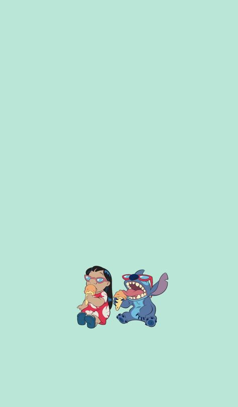 Stitch And Lilo, Cartoon Characters, Color