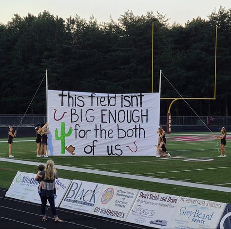 #western #football #fnl Western Themed Football Posters, Cowboy Theme Football Game Poster, Flag Football Homecoming Ideas, Western Theme Football Poster, White Out Football Game Poster, Western Banner Ideas, Fnl Run Through Banners, Blackout Posters Football, Run Through Signs Basketball