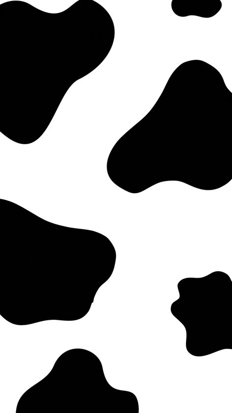 White Cow, Cow Print, Iphone Background, Phone Wallpaper, Cow, Iphone Wallpaper, Black And White