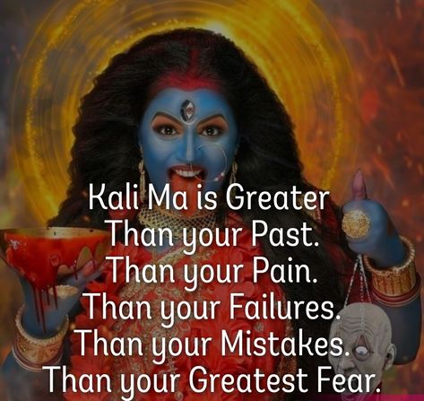 Mother Kali Quotes, Kali Yantra, Maha Mantra, Goddess Kali Images, Goddess Spirituality, Aura Protection, Half Smile, Goddess Parvati, Kali Maa