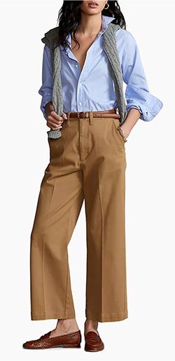 Camel Trousers Outfit Women, Camel Wide Leg Pants Outfit, Caramel Pants Outfit, Camel Trousers Outfit, Camel Pants Outfit, Tan Pants Outfit, Brown Pants Outfit, Camel Pants, Mustard Pants