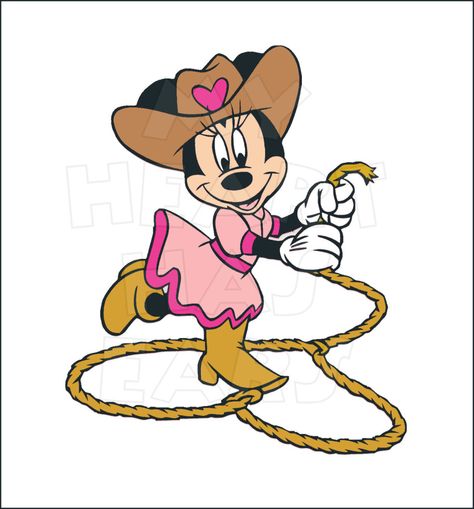 Cowgirl Minnie Disney Graphics, Minnie Mouse Drawing, Disney Clipart, Minnie Mouse Images, Minnie Mouse Pictures, Disney Silhouettes, Disney Cartoon Characters, Disney Images, Minnie Party