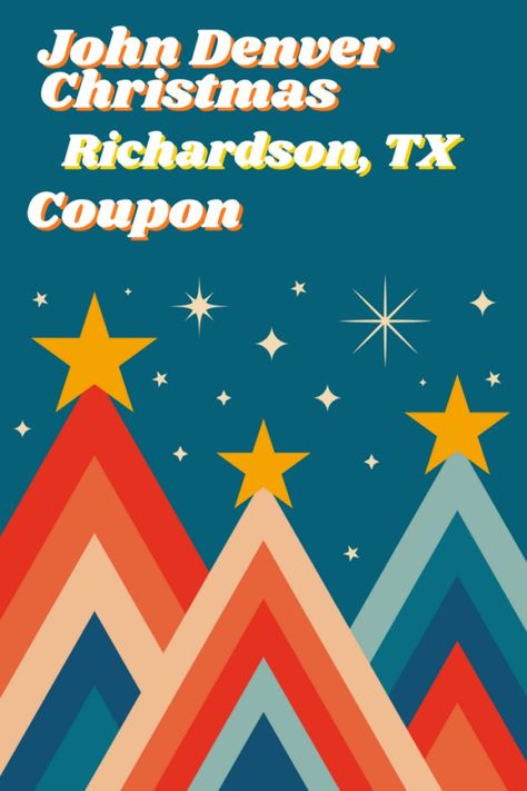 John Denver Christmas Richardson Texas Coupon Promo Code John Denver Christmas, Denver Christmas, Christmas Tv Specials, Richardson Texas, Texas Roadtrip, Vacation Itinerary, John Denver, Christmas Albums, Mountain High