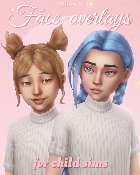 Face-overlays for children and toddlers | Miiko on Patreon Sims 4 Nose Overlays Maxis Match, Sims 4 Cc Childs Hair Patreon, Sims 4 Cc Kids Face Details, Sims 4 Kids Skin Overlay, Sims 4 Cc Skin Overlays Patreon, Sims 4 Child Eyelashes, Child Skin Sims 4, Sims 4 Child Skin Overlay, Sims 4 Cc Kids Skin Details