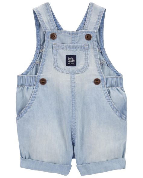 Baby Boy Overalls, Oshkosh Baby, Boy Newborn, Girl Shorts, Fashion Boy, Baby Girl Shorts, Baby Trend, Baby Cover, Kids Denim