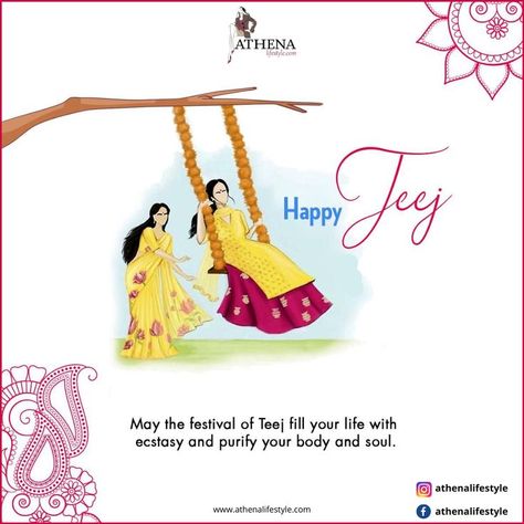 #teej #teejfestival #teej2021 #hariyaliteej #teejfestivalofwomen #juhisalonandspa #teejspecial #teejfestival💖 #teej #selflove #indianfestival #teejtyohar Happy Hariyali Teej, Party Wear Western Dresses, Happy Teej, Fashion In India, Teej Festival, Jumpsuit Shorts, Hearty Congratulations, Congratulations And Best Wishes, Pharma Companies