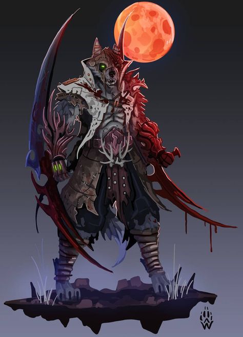 Bounty Hunter Concept Art Fantasy, Battle Arena, Dnd Races, Warhammer 40k Art, Creature Drawings, Art Corner, Call Of Duty Black, Dungeons And Dragons Homebrew, Blood Moon