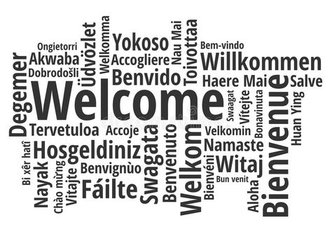 Welcome in different languages wordcloud vector stock illustration Languages Illustration, Welcome In Different Languages, Welcome In, Indian Language, Different Languages, Vector Stock, Wedding Design, Illustration Vector, Wedding Designs