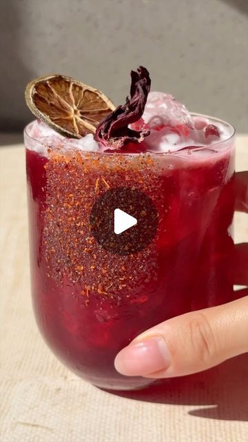 Stephanie Alvarado Engøy on Instagram: "RECIPE 29 OF 30: AGUA DE JAMAICA MEZCALITA🍹

We’re almost at the end of my Latin Heritage Month series, and recipe 29 is a refreshing Agua de Jamaica Mezcalita! This cocktail brings together the tangy taste of agua de jamaica with bright citrus and smoky mezcal for a perfect balance of sweet, sour, and smoky. It’s refreshing yet bold—a blend of flavors that takes me right back to summer! 

I like to rim mine with Tajín and garnish with a dried citrus wheel and a jamaica flower. Cheers, and hope you love it! Recipe details are listed below - like + save this post to make later
__

Agua de Jamaica Mezcalita
1 serving 
5 minutes

For the cocktail —
Ice
4 oz unsweetened agua de jamaica
Juice of 1/2 an orange 
Juice of 1/2 a lemon
Juice of 1/2 a lime
1/2 Jamaica Juice, Jamaica Mexican Drink, Latin Heritage Month, Jamaican Hibiscus Drink, Mezcal Old Fashioned Recipe, Jamaica Flower, Jamaica Drink Hibiscus Tea, Hibiscus Mezcal Cocktail, Dried Citrus