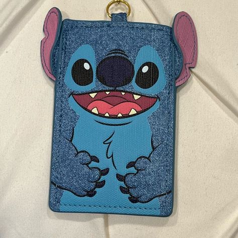 Keep Your Essentials In This Super Cute Lilo & Stitch, Stitch Figural Denim Retractable Id Lanyard! Comes With A Clear Id Display With Stitch Among Flowers And Palm Leaf On The Badge Reel. Authentic Merchandise Ship Usually With A Business Day. Buy With Confidence: Posh Ambassador Long-Time Online Seller Top-Rated Seller Fast Shipper Top 10% Sharer Posh Mentor Id Lanyard, Online Seller, Lilo Stitch, Key Card Holder, Palm Leaf, Lilo And Stitch, Badge Reel, Top Rated, A Business