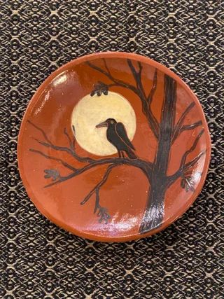 Redware - Cobblestone Cottage Lt. Moses Willard Cobblestone Cottage, Pottery Halloween, Black And White Rabbit, Pineapple Bowl, Rectangle Plates, Halloween Plates, Flower Urn, Acorn Leaf, Bee Skep