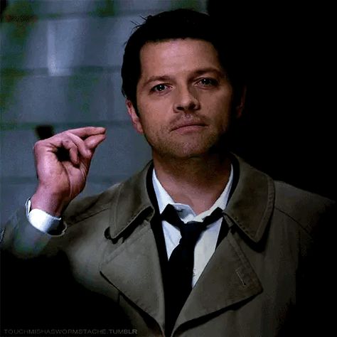 Lore Aesthetic, Castiel Gif, Supernatural Gifs, Supernatural Seasons, Gif Pictures, Misha Collins, Aesthetic Gif, Castiel, Snoop Dogg