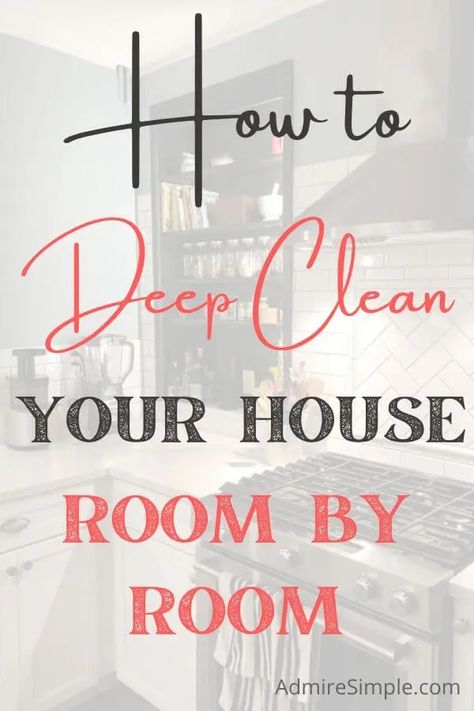 Easy Spring Cleaning Tips for a Sparkling Home - How To Deep Clean Your House, Deep Clean Your House, Spring Cleaning Tips, Deep Cleaning Checklist, Deep Cleaning House, Deep Cleaning Hacks, Clean Your House, Spring Cleaning Hacks, House Cleaning Checklist