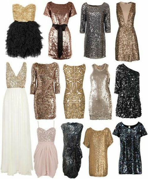 Sparkling Dress Outfit, Sequin Party Dress Classy, Golden Dress Outfit, New Year Party Outfit, Diva Outfit, Gatsby Party Outfit, Sparkle Dresses, Diy Sequin, Sparkling Dress