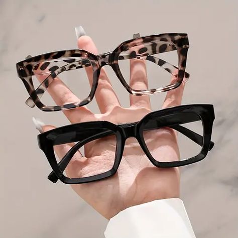 Faster shipping. Better service Specs Frames Women, Glasses Fashion Eyewear, Glasses For Round Faces, Wide Set Eyes, Glasses Inspiration, Big Glasses, Cat Frame, Eye Glasses Frames, Eyeglasses Frames For Women