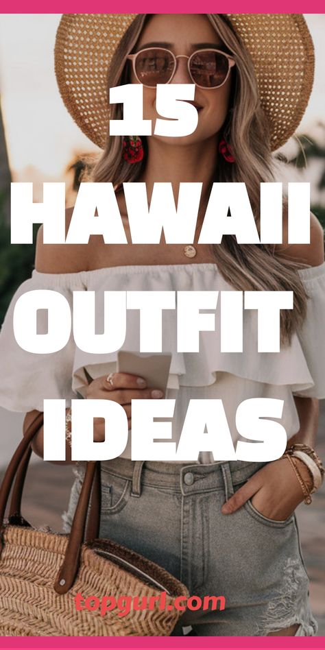 Hawaii Fashion Outfit Ideas and Dresses Maui Inspired Outfits, Hawaii 2025 Outfits, Airport Outfit Going To Hawaii, Hawaii Outfits Cold Weather, Cute Hawaii Outfits Casual, Shoes For Hawaii Vacation, Vacation Tourist Outfits, Christmas Hawaiian Theme Outfit, Beach Vacay Outfits Classy