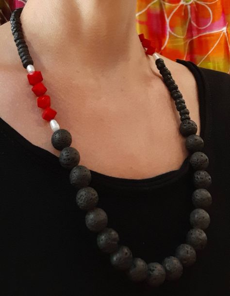 Excited to share the latest addition to my #etsy shop: Long black lava necklace Asymmetrical Santorini lava jewels Volcanic lava necklace Freshwater pearl Natural red coral Handmade Greek jewelry #longblacknecklace #coral #naturalredcoral #freshwaterpearls #santorinilava #naturallavabeads #naturalwhitepearls #longnecklace #longlavanecklace https://etsy.me/3h1tknn Lava Jewelry, Red Beaded Necklaces, Photo Locket Necklace, Greek Jewelry, Gemstone Studs, Emerald Earrings, Red Coral, Locket Necklace, Natural Red