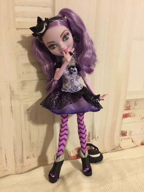 Ever After High: Kitty Cheshire Raven Queen, Fairy Tale Characters, Ever After High, Ever After, Monster High, Kitty, Disney Princess, Dolls