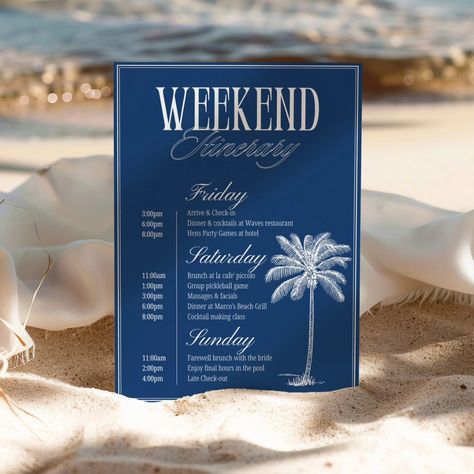 It's her last sail before the veil! 🍸🛳💍 Time to celebrate with this ocean inspired bach social club bachelorette weekend itinerary, for a hens party getaway like no other! This nautical bachelorette party invite set is easy to edit, ready for your sailor themed bachelorette party. Planning a sailing bachelorette party weekend for the beach loving bride to be just got easier! With these stunning bach social club themed bachelorette invitation & bachelorette weekend itinerary editable templa... Sailing Bachelorette Party, Last Sail Before The Veil, Club Bachelorette, Nautical Bachelorette Party, Bachelorette Party Invite, Luxury Bachelorette, Nautical Bachelorette, Themed Bachelorette Party, Bachelorette Weekend Itinerary