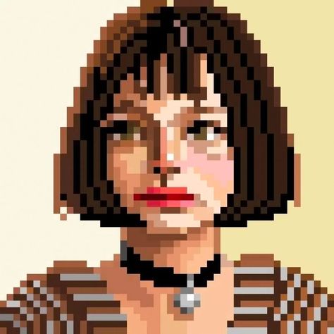 Windows Paint, Art Pixel, Art Assignments, Easy Pixel Art, Pixel Art Templates, Bead Embroidery Tutorial, Pixel Art Games, Celebrity Caricatures, Pixel Art Design