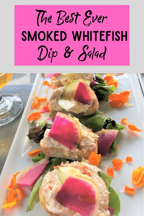 Whitefish Salad Recipe, Whitefish Dip, Smoked White Fish Dip Recipe, Smoked Whitefish Salad, Smoked Fish Dip Recipe Florida, Smoked Whitefish Dip, Smoked Trout Salad Recipe, Healthy Winter Recipes Dinner, Smoked Trout Appetizer Platter