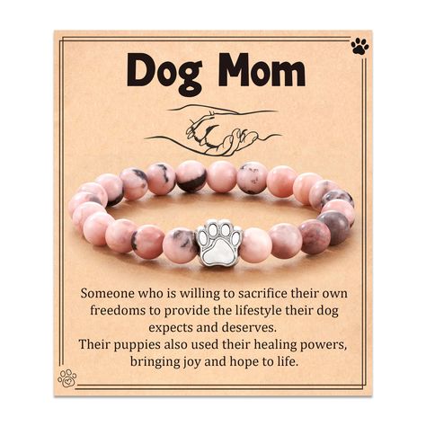 Tracking Bracelet, Healing Abilities, Homemade Earrings, Mothers Bracelet, Pet Ideas, Gifts For Dog Lovers, Mothers Day Gifts, Christmas Bracelet, Christmas Mom