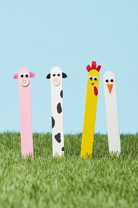 Popsicle Stick Puppets, Poppy Craft For Kids, Sticks Craft, Popsicle Stick Crafts For Kids, Popsicle Art, Diy Popsicle, Popsicle Crafts, Crafts For Teens To Make, Bookmark Craft