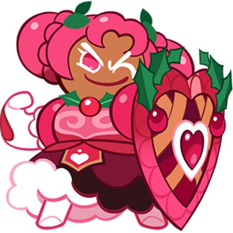 Hollyberry Cookie | Cookie Run: Kingdom Wiki | Fandom Ancient Cookies, Hollyberry Cookie, Custard Cookies, Berry Cookies, Cookie Quotes, Princess Cookies, Raspberry Cookies, Cookie Table, Cookie Run Kingdom