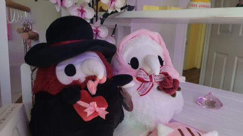 Plague Nurse And Doctor, Nurse Plague Doctor, Plague Doctor Stuffed Animal, Plague Doctor And Plague Nurse, Plague Doctor And Nurse Matching Pfp, Plague Doctor X Plague Nurse, Plague Doctor Squishable, Plague Doctor Plushies, Plague Doctor Matching Pfp