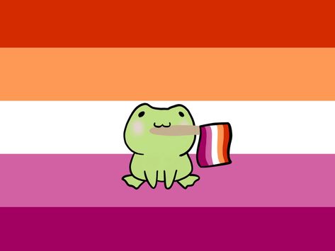 Lesbian Flag, The Rainbow, Home Ideas, Flag, Rainbow, Orange, Pink