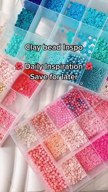 DIY Bracelet Ideas with Beads: Step-by-Step Guide Bead Bracelet Inspiration, Diy Bracelet Ideas With Beads, Bracelet Inspo Clay, Clay Bead Inspo, Bracelet Ideas With Beads, Ideas With Beads, Diy Bracelet Ideas, Paper Crafts For School, Crafts For School